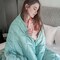 Heavy Weighted Blanket 3 Pieces Set with Hot and Cold Duvet Covers